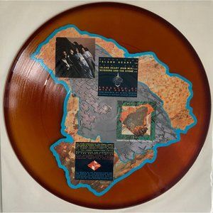 Comsat Angels Island Heart UK 12" Vinyl Picture Disc Jive Records S-51